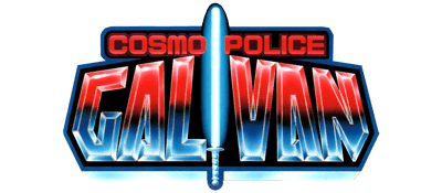 Cosmo Police Galivan logo for Famicom